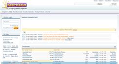Desktop Screenshot of forums.keeptouch.net