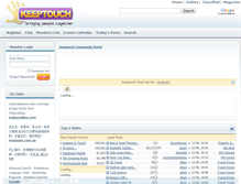 Tablet Screenshot of forums.keeptouch.net